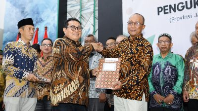 Pokja Jaga Desa Dikukuhkan, SMSI Jatim Siap Jalankan Amanah